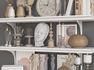 Decorative set 38 Model 3D