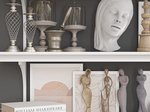 Decorative set 38 Model 3D