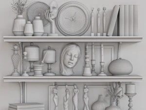 Conjunto decorativo 38 Modelo 3D