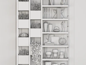 Decorative set 40 3D Model