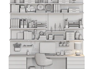 Office Furniture 25 3D Model