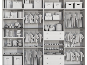 Wardrobe 126 Model 3D