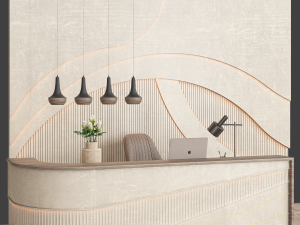 Office furniture 23 3D मॉडल