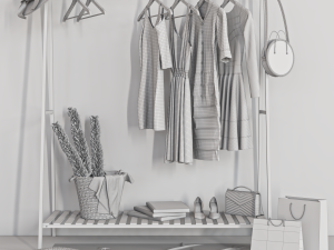 Wardrobe 131 3D Model
