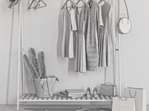 Wardrobe 131 3D Model