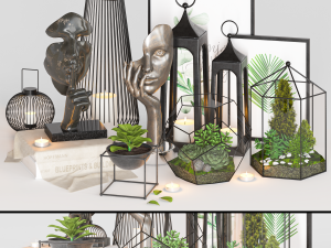 Decorative Set 41 3D Model
