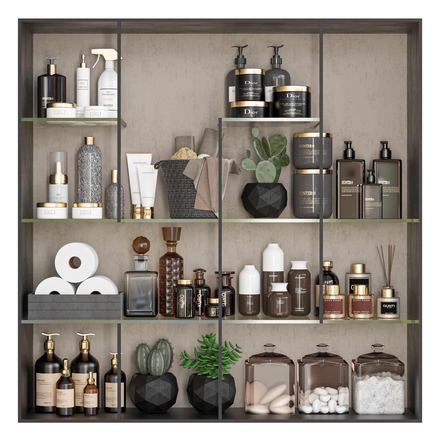 Bathroomset111 3D Model .c4d .max .obj .3ds .fbx .stl .blend 