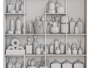 Bathroomset111 3D 模型