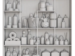 Bathroomset111 3D Model