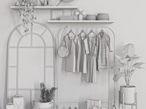 Wardrobe 134 Model 3D