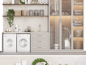 Laundry set 101 3D Model
