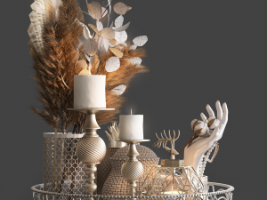 Decorative set 43 3Dモデル
