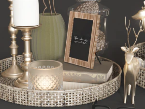 Decorative set 44 3D Model