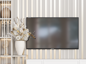 Tv wall 26 Model 3D