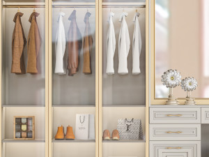 Wardrobe 126 3D Model
