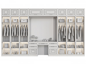 Wardrobe 126 3D Model