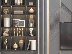 Tv Wall 22 3D Модель