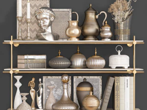 Conjunto decorativo 39 Modelo 3D