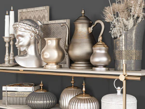 Decorative set 39 3D Model