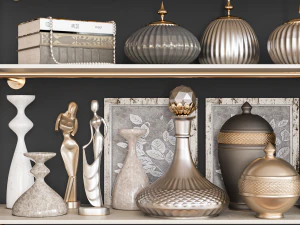 Decorative set 39 3D Model