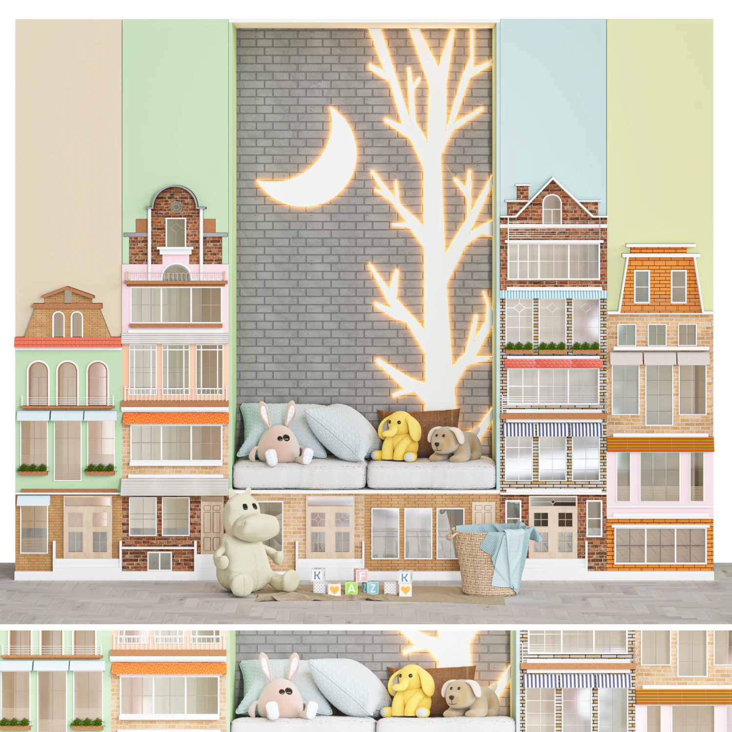 Guarda-roupa 135 Modelo 3D .c4d .max .obj .3ds .fbx .stl .blend