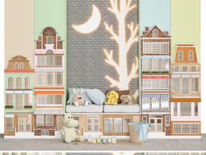 Kleiderschrank 135 3D Modell