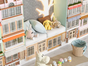 Guarda-roupa 135 Modelo 3D