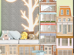 Guarda-roupa 135 Modelo 3D