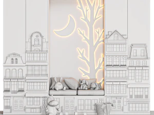 Guarda-roupa 135 Modelo 3D