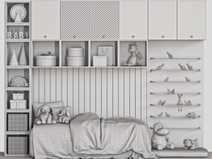 Decorative set 45 3D Модель
