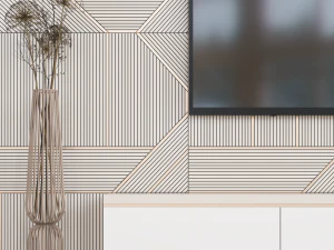 Tv Wall 23 3D Model