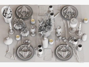 Configuraci&oacute;n de la mesa104 Modelo 3D