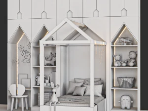 Conjunto decorativo 46 Modelo 3D