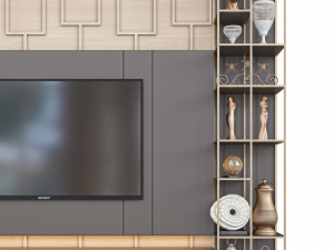 Tv wall27 3D Модель