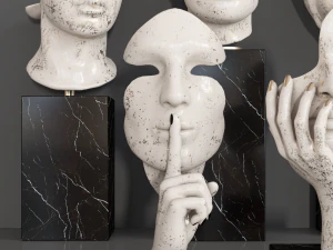 Decorative set 47 3D Model