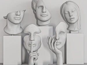 Decorative set 47 3D Model