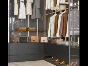Wardrobe 146 3D Model