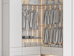 Wardrobe 146 3D Model