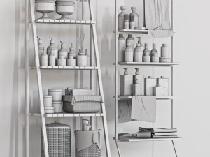 Bathroom set 114 3D Model