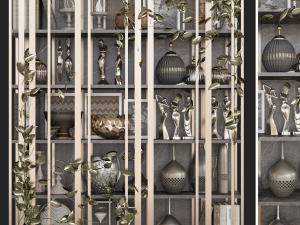 Decorative set46 3D Модель