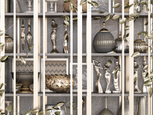 Decorative set46 Modello 3D