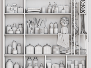 Bathroom set 115 3D Model