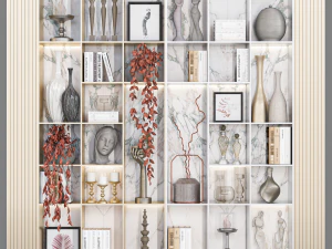 Decorative set48 3D Model