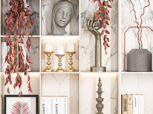 Decorative set48 Model 3D