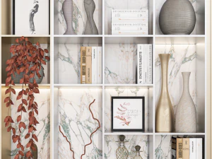 Zestaw dekoracyjny48 Model 3D