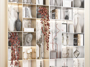 Zestaw dekoracyjny48 Model 3D