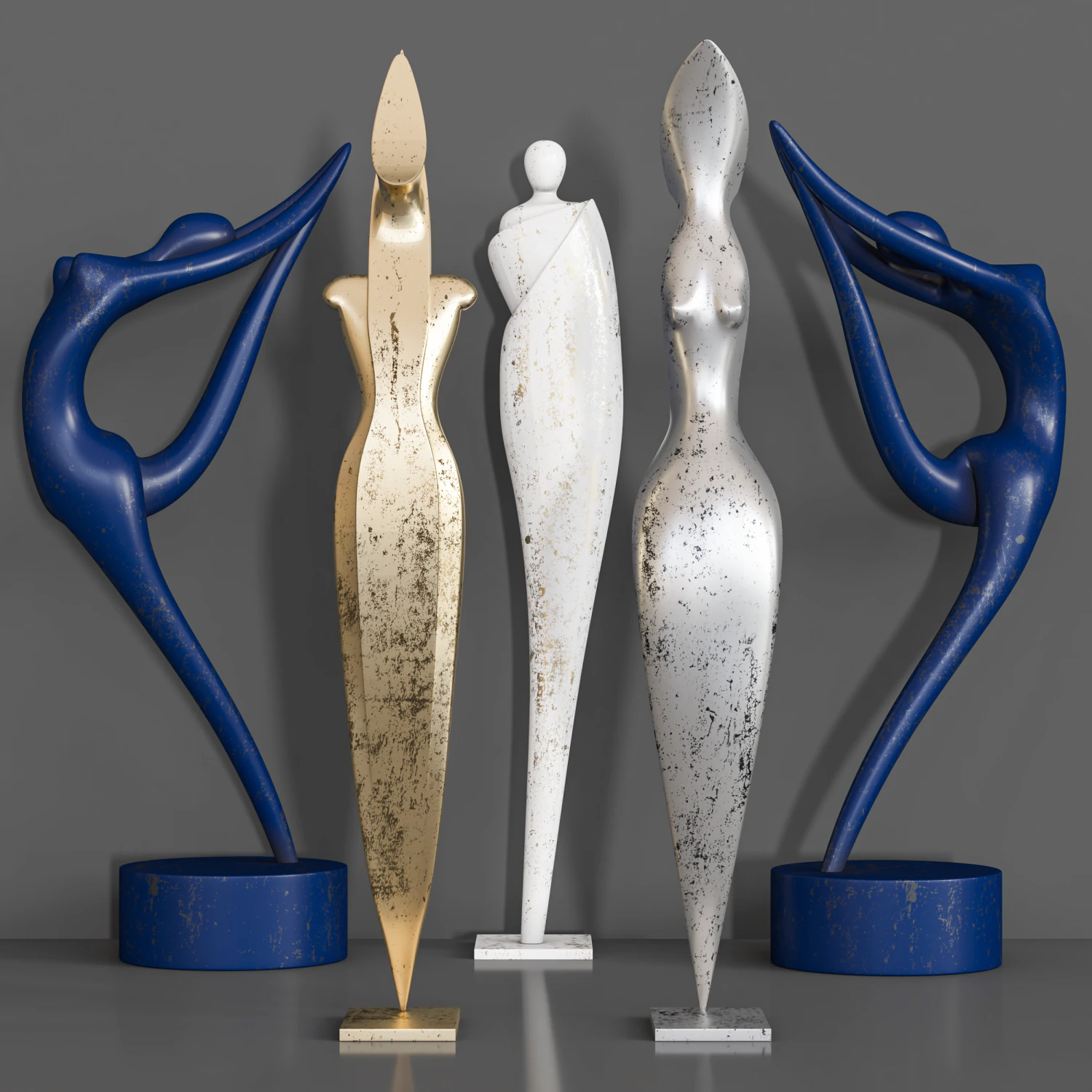 Scultura104 Modello 3D .c4d .max .obj .3ds .fbx .stl .blend