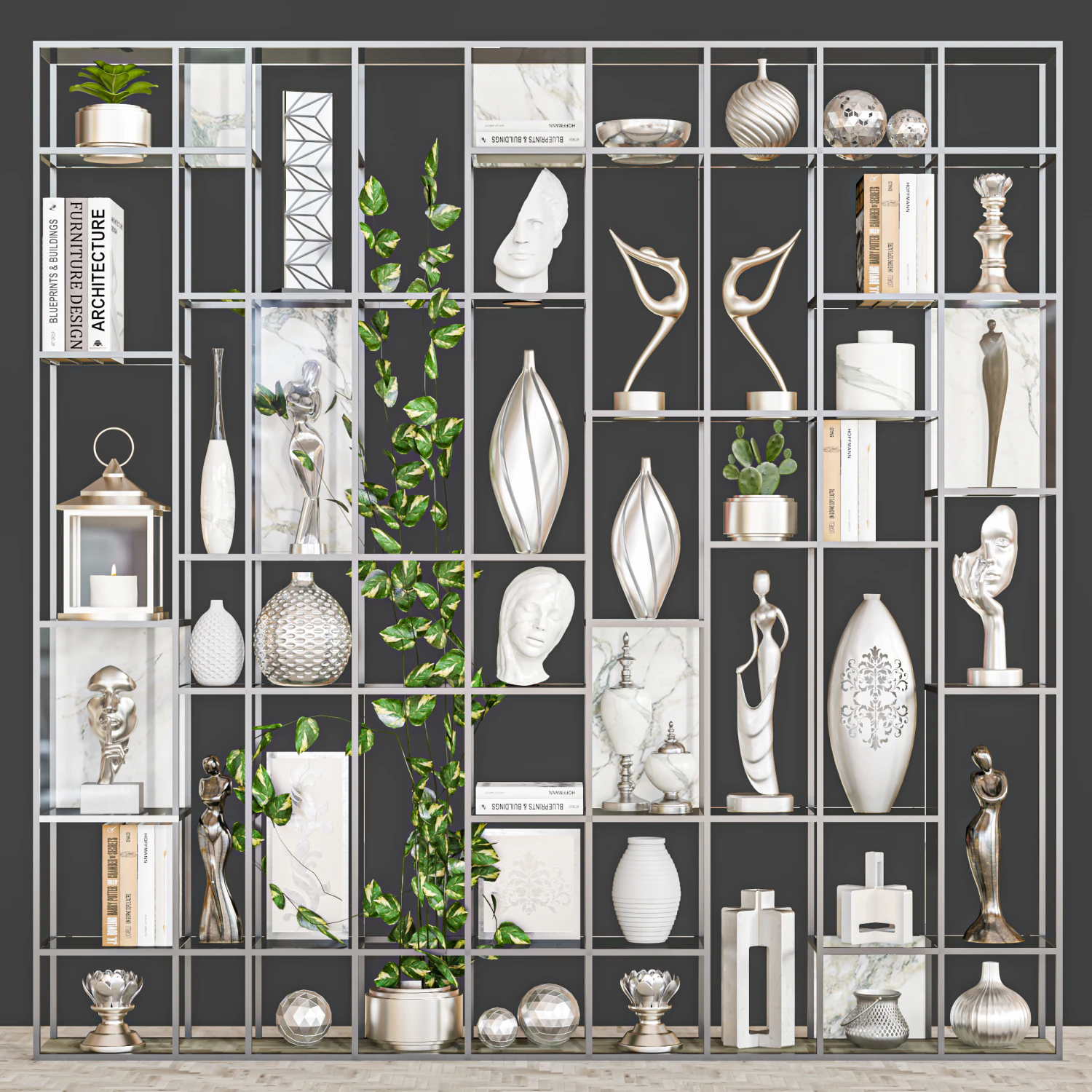 Conjunto decorativo47 Modelo 3D .c4d .max .obj .3ds .fbx .stl .blend 