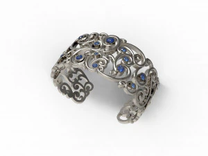 LACE BRACELET N - 12 3D Print Model