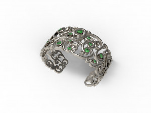 LACE BRACELET N - 12 3D 打印模型